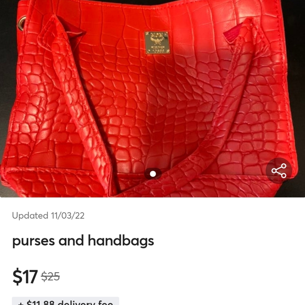Red purse